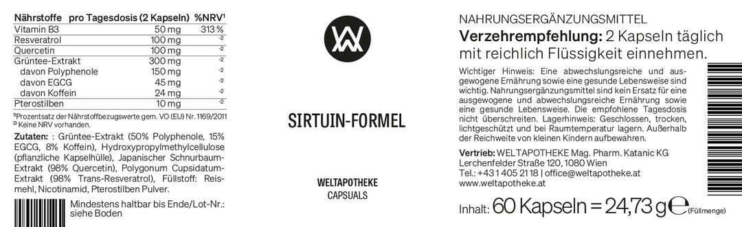 SIRTUIN Formel