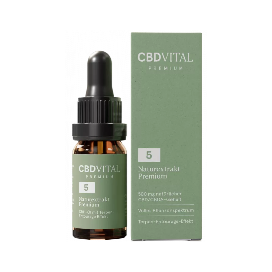 CBD Naturextrakt PREMIUM Oil 5%