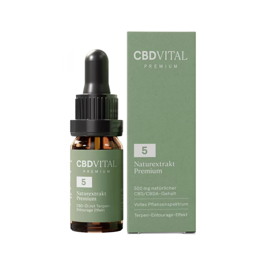CBD Naturextrakt PREMIUM Oil 5%